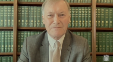 Sir David asks for a review on the numbers allowed to attend weddings and funerals